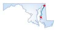 Driving route map