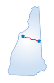 Driving route map
