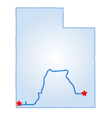 Driving route map