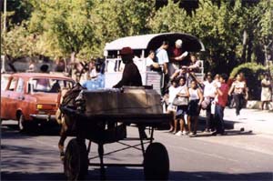 Traffic in Santiago de Cuba