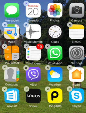 customize iphone home screen