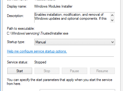 How to resolve trustedinstaller.exe high CPU usage