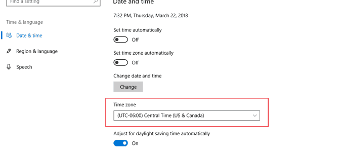 Fix for “your connection is not private” error