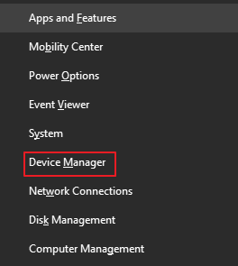 device manager