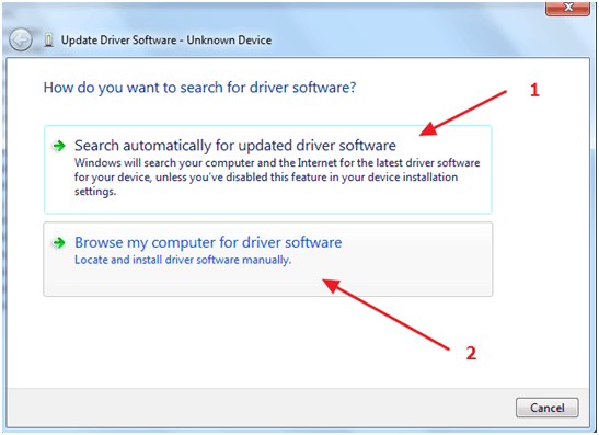 update driver software