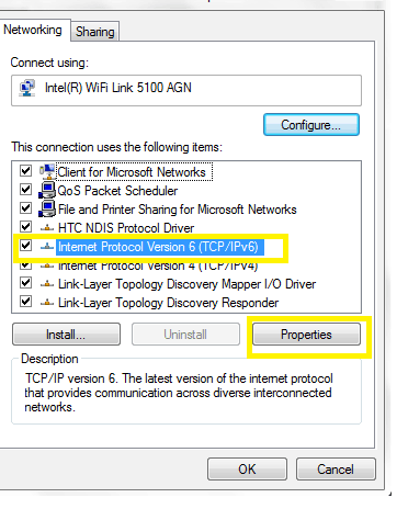 wi-fi properties
