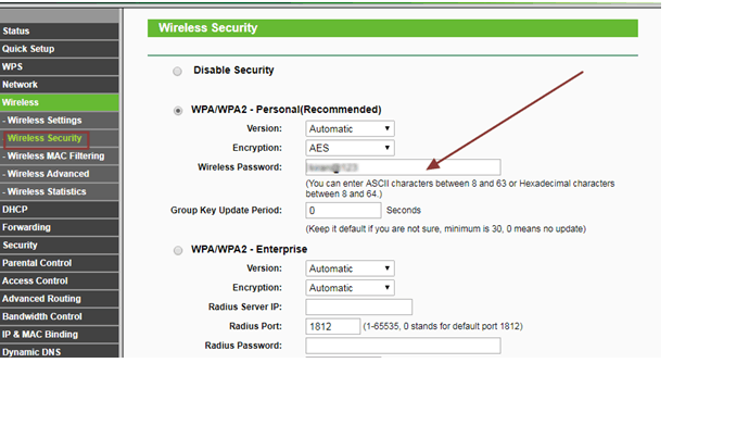 wireless security