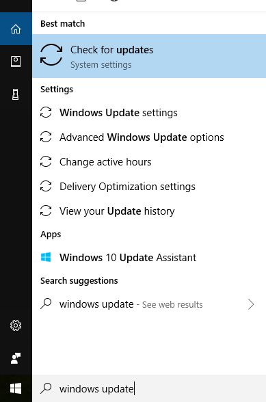 cortana windows update