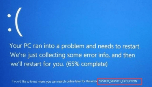 System Service Exception