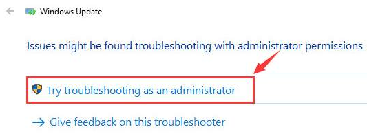 Win Updt - Troubleshoot