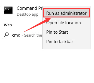 cmd run admin