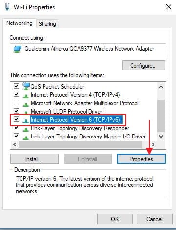 IPV6 properties