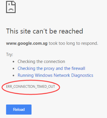 ERR CONNECTION TIMED OUT': o que é e como resolver