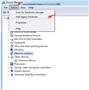 add legacy hardware