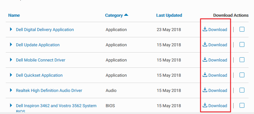 download single driver