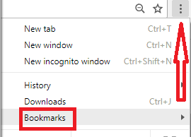 click bookmarks