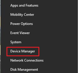 device manager