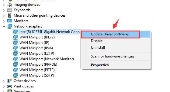 update-driver-software