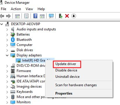 update driver