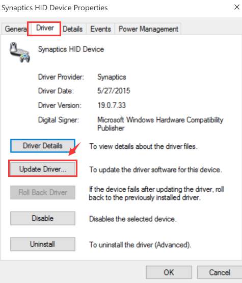 update driver