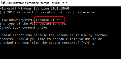 chkdsk