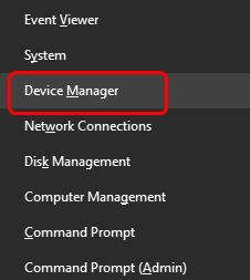 device manager