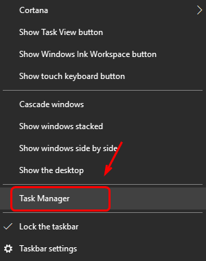 task manager