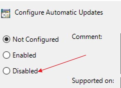 How to block windows update in Windows 10
