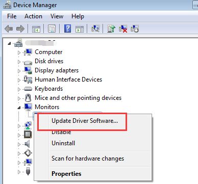 update driver software