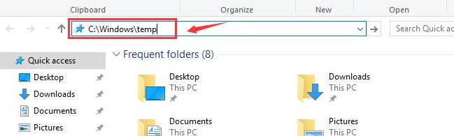 windows temp folder