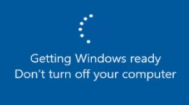 Getting-Windows-Ready-Error