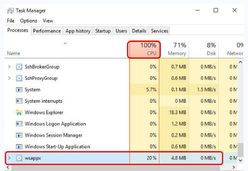 wsappx-high-cpu-issue