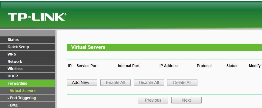 virtual servers