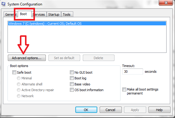 system configuration