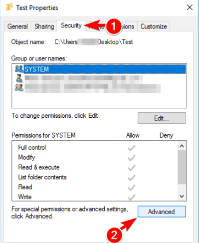 Folder Security