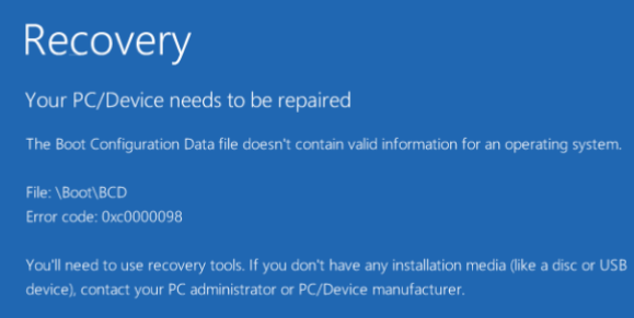 Your Pc Device Needs To Be Repaired Solved Drivers Com