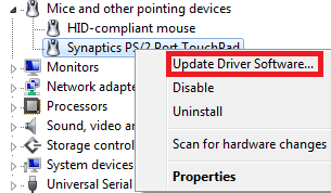 update driver software