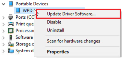 update driver software