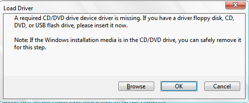 CD-DVD driver missing