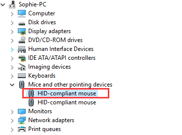 mouse device