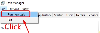 run new task