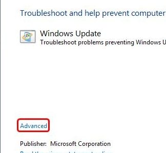 Solution to Windows update not working