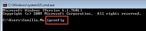 ipconfig