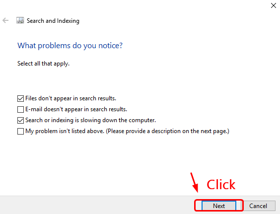 Problem index. Problem index