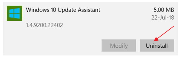 windows update assistant