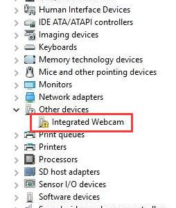 Webcam not working after Windows 10 Update [Fixed]
