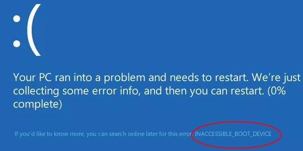 INACCESSIBE BOOT DEVICE Error Fixed (5 DIY Solutions)