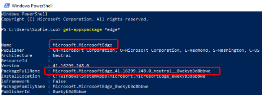 windows powershell detail