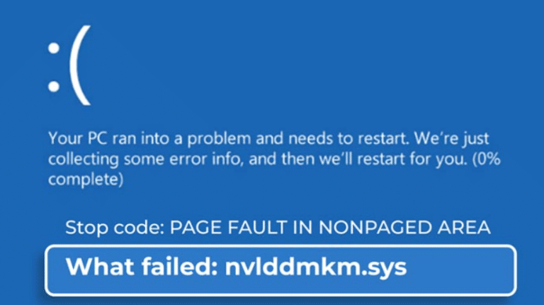 How to Fix System Service Exception Nvlddmkm.sys Error in Windows 11 ...