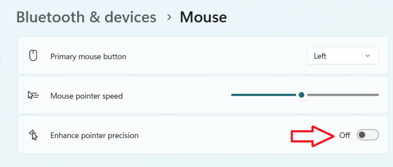 How to Turn off Mouse Acceleration in Windows 11? | Drivers.com